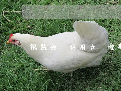 银监会 信用卡 逾期豁免 银监会 信用卡 逾期豁免